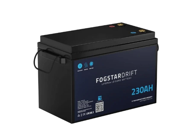 Lithium Leisure Battery - Fogstar Drift 12v 230Ah