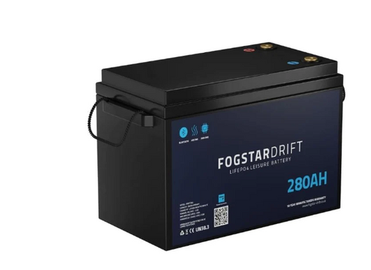 Lithium Leisure Battery - Fogstar Drift 12v 280Ah